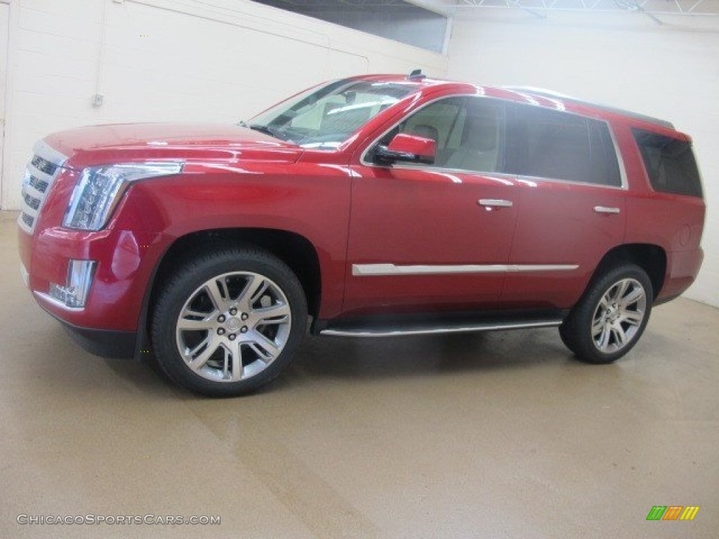 2015 Escalade Luxury 4WD - Crystal Red Tintcoat / Shale/Cocoa photo #5