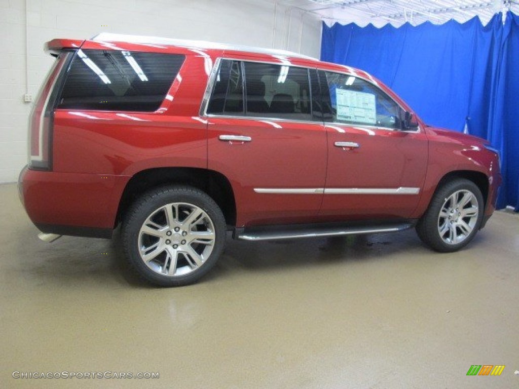 2015 Escalade Luxury 4WD - Crystal Red Tintcoat / Shale/Cocoa photo #10