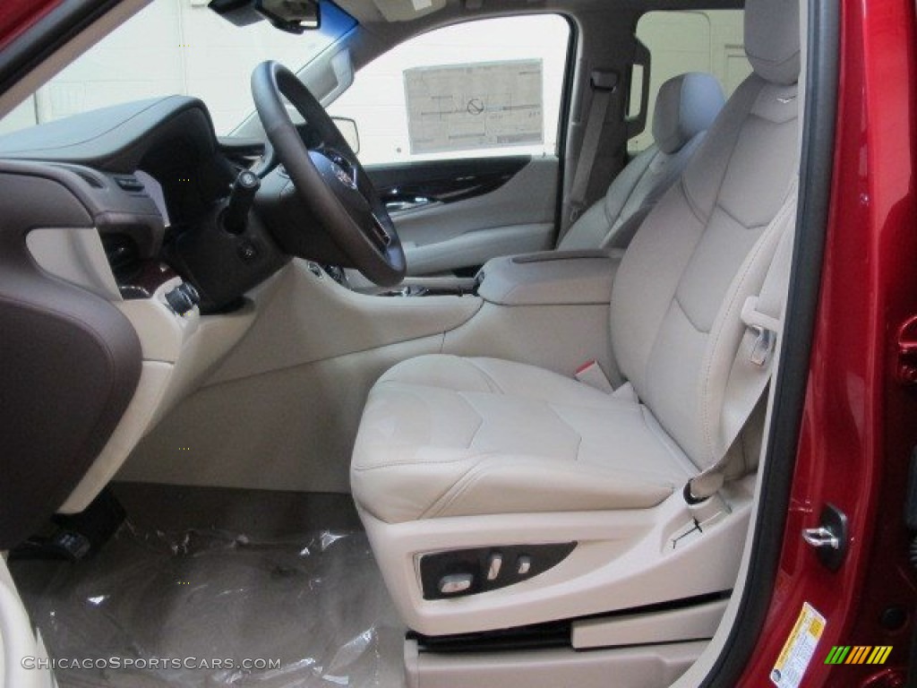 2015 Escalade Luxury 4WD - Crystal Red Tintcoat / Shale/Cocoa photo #12