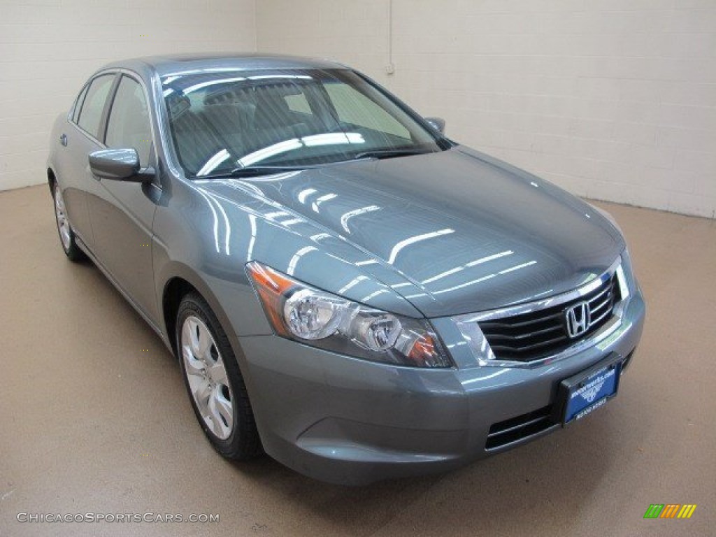 2008 Accord EX-L Sedan - Polished Metal Metallic / Gray photo #1