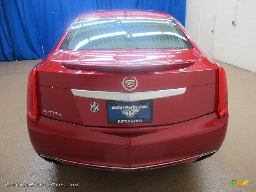 2013 XTS Luxury AWD - Crystal Red Tintcoat / Shale/Cocoa photo #7