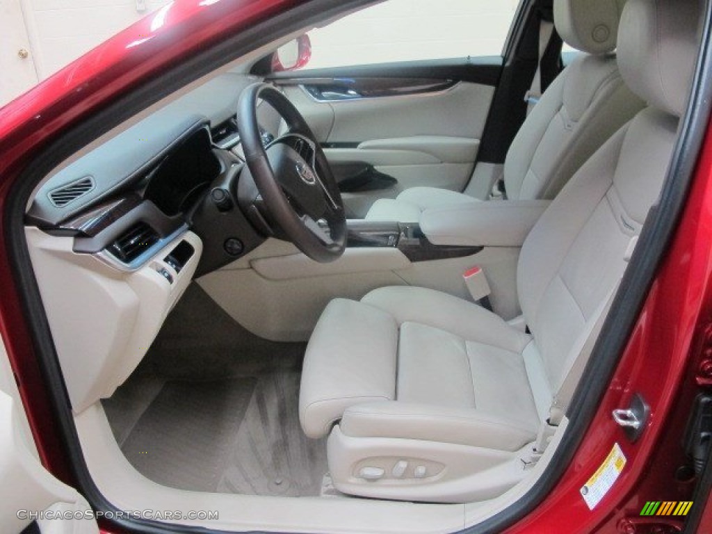 2013 XTS Luxury AWD - Crystal Red Tintcoat / Shale/Cocoa photo #17