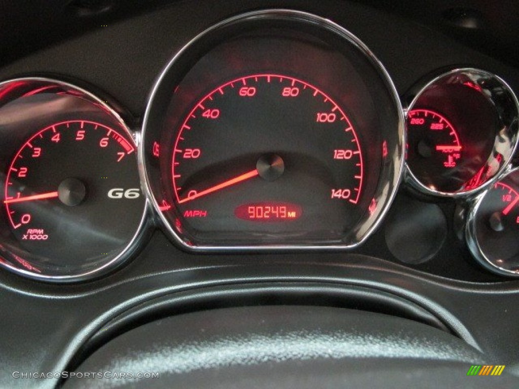 2008 G6 V6 Sedan - Performance Red Metallic / Ebony Black photo #27
