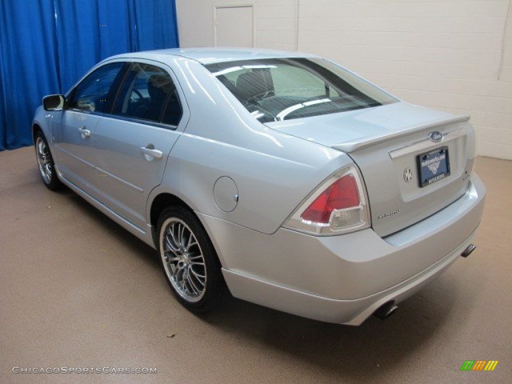 2006 Fusion SEL V6 - Silver Frost Metallic / Charcoal Black photo #6