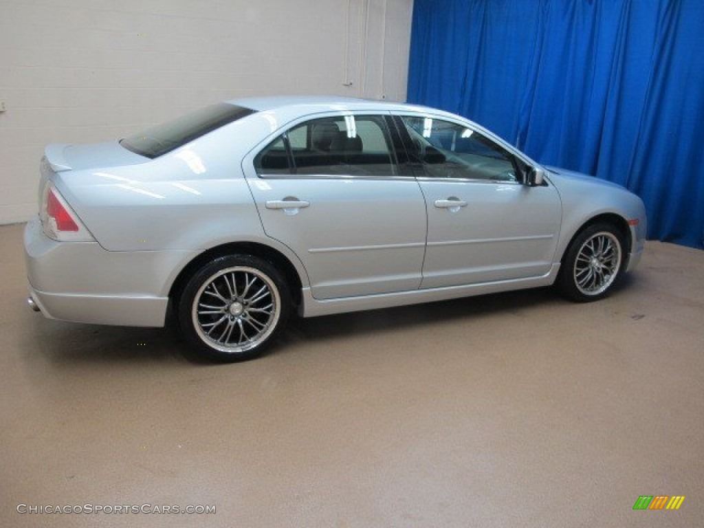 2006 Fusion SEL V6 - Silver Frost Metallic / Charcoal Black photo #9