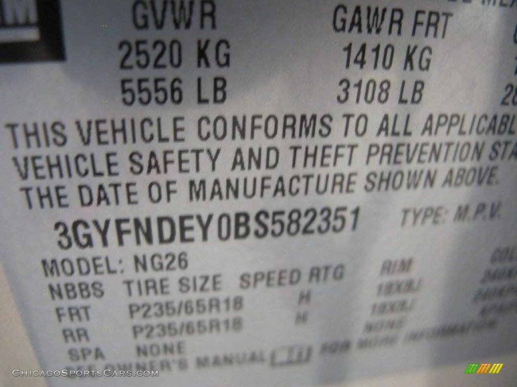 2011 SRX 4 V6 AWD - Gold Mist Metallic / Shale/Brownstone photo #48
