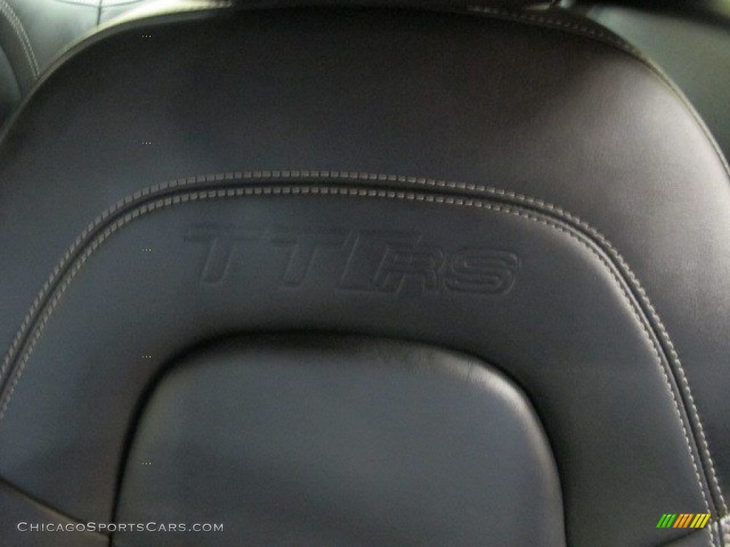 2012 TT RS quattro Coupe - Monza Silver Pearl Effect / Black photo #23
