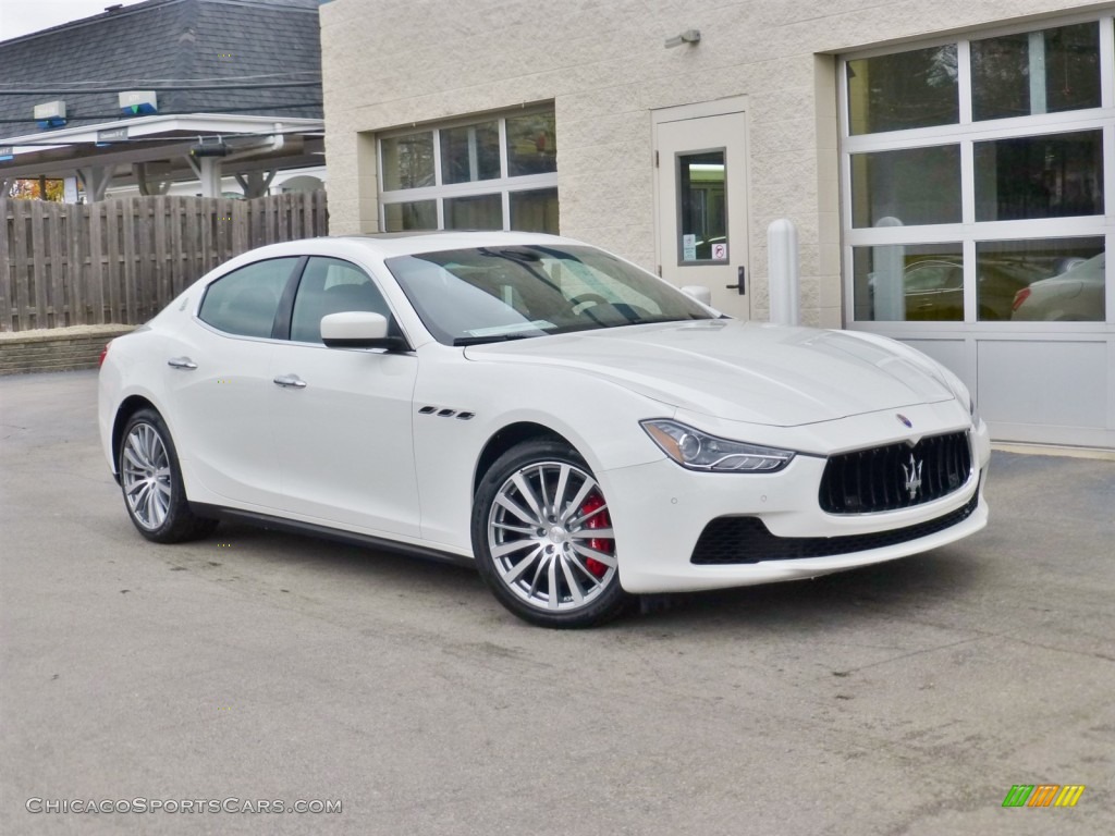 Bianco (White) / Cuoio Maserati Ghibli S Q4